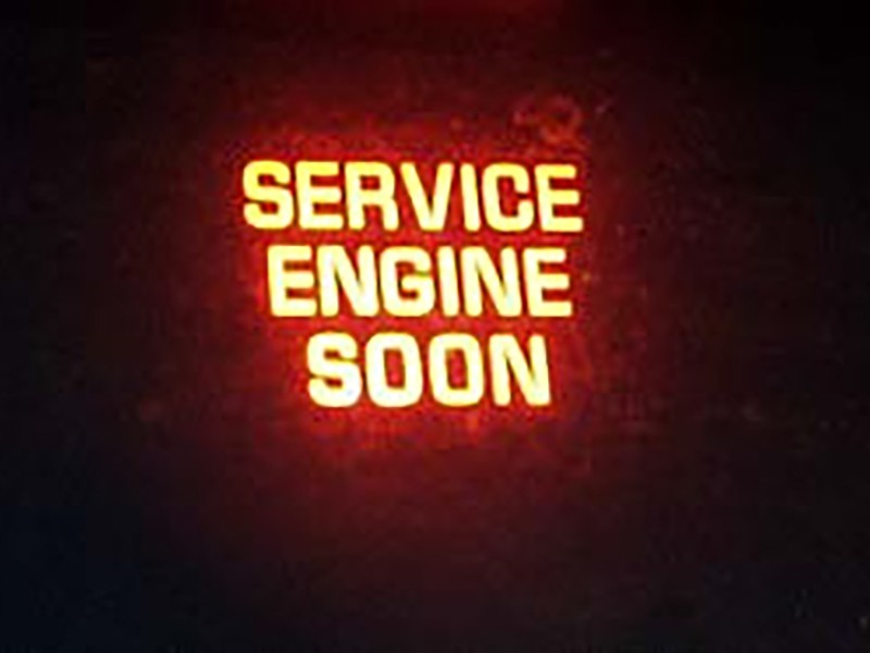 How to reset service engine soon light