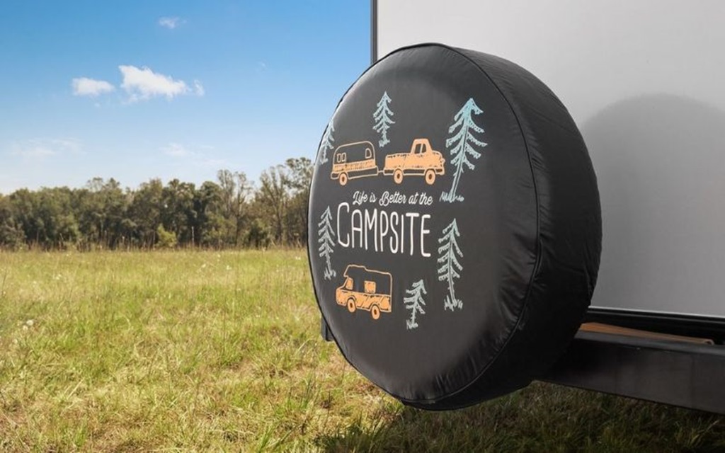 Spare Tire Covers Hold Camping Essentials