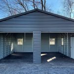 What are the disadvantages of a metal garage?