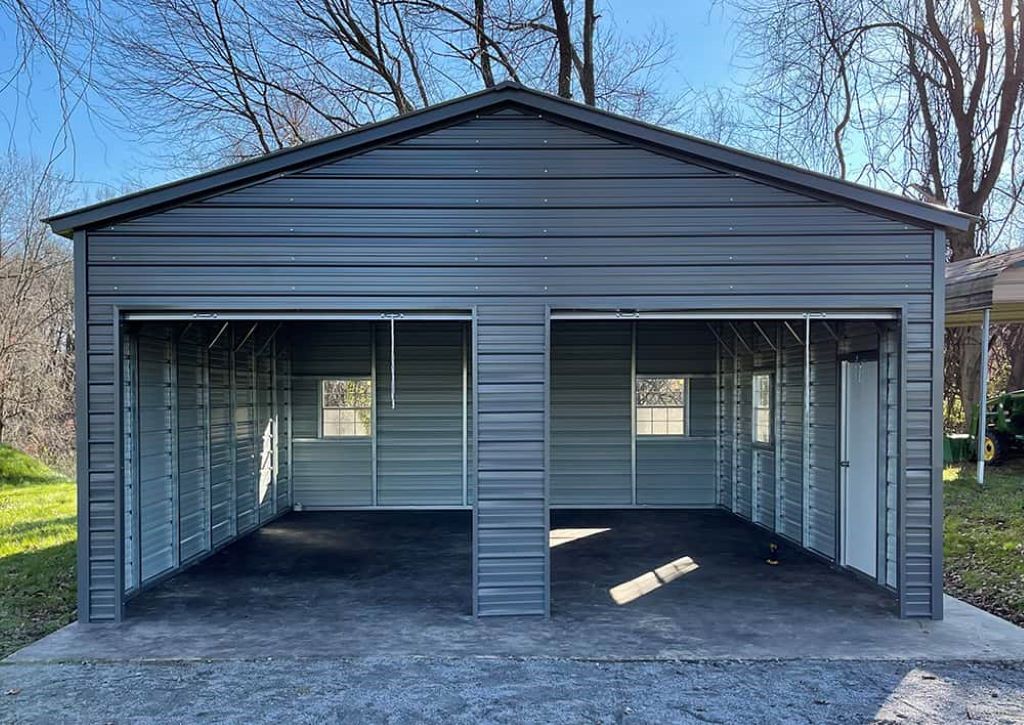 What are the disadvantages of a metal garage?