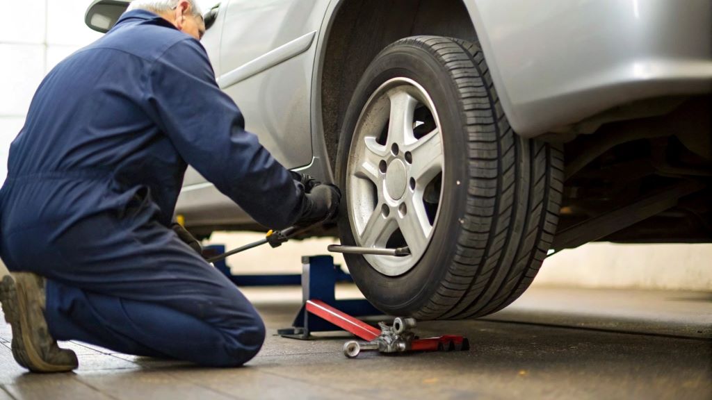 What is the proper way to rotate tires