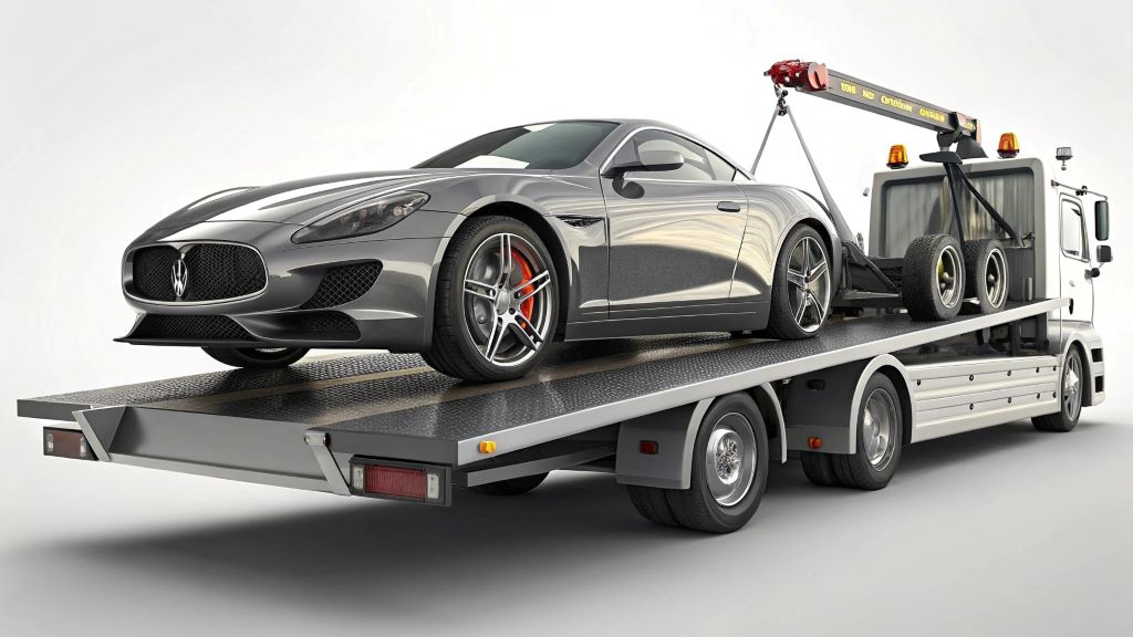 Exotic and High-End Car Towing
