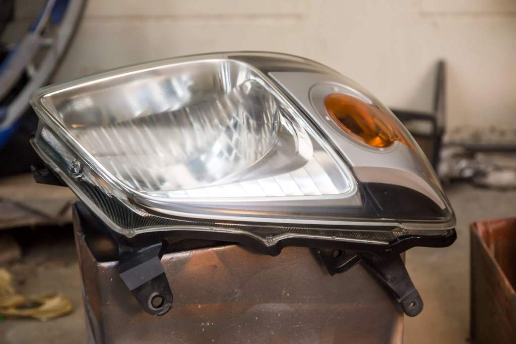 vertical centerline and hot spot for headlight